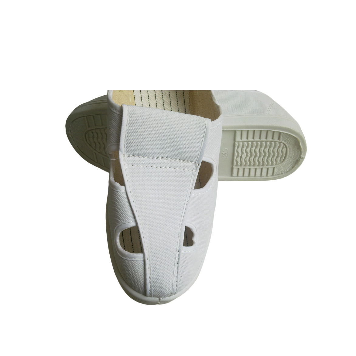 ESD PU Sole Shoes Non Autoclavable Cleanroom PVC PU Sole Static Dissipative Shoes