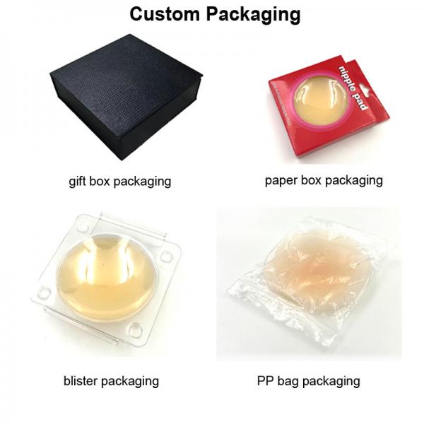 Quality Invisible Tasteless Sticky Nipple Covers , Waterproof Adhesive Nipple Petals for sale