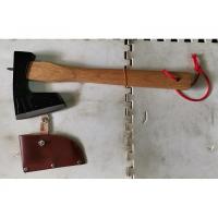 China Leather Blade Protector Hatchet And Axe Camping Hatchet High Frequency Quenching factory