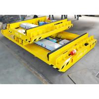 Quality Electric Brake/Air Brake Transfer Cart with 1-50T Load Capacity, Emergency Stop for sale