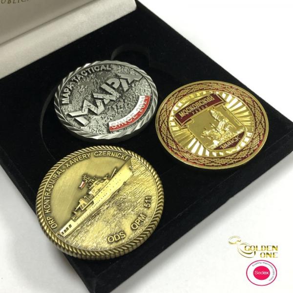 Quality Metal Shiny Gold Plated Coin Custom Soft Enamel Die Casting 3D Blank Euro Souvenir for sale