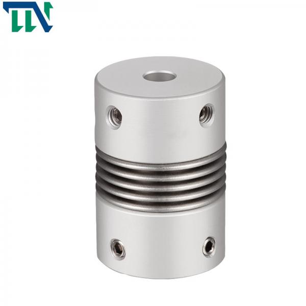 Quality Flexible Bellows Shaft Coupling Assembly For Servo Motor 2 Inch M6 for sale