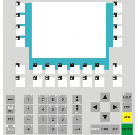 Quality Waterproof Tactile Membrane Switch Keypad , PET Film Overlay And Touch Panel for sale