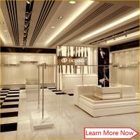 China Custom high quality retail shop display racks/shop furniture garment display/garment shop display factory
