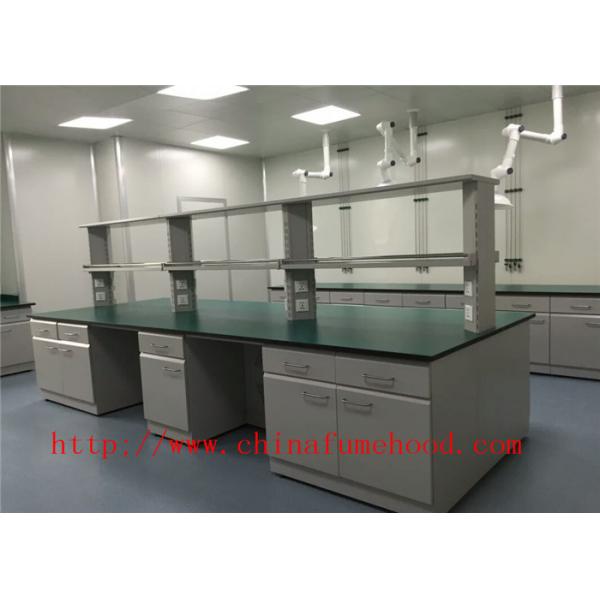 Quality Full Steel Chemistry Lab Tables 12.7mm Solid Worktops SGS Certified for sale
