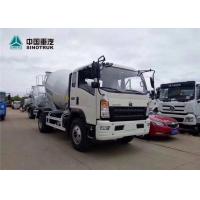 Quality Howo 4x2 4CBM Mini Concrete Mixer Truck with White Color is Ready in Factory for sale