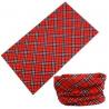 China Hot sale check design tube scarf seamless tube bandana magic neck protector factory
