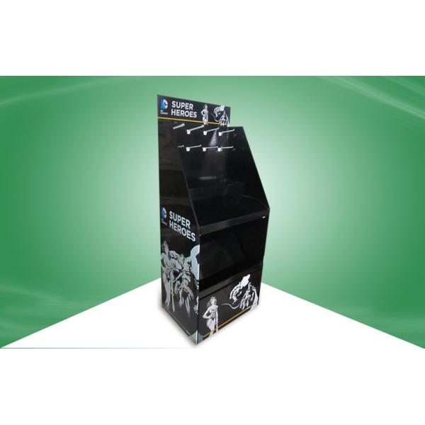 Quality Heavy Duty Black Cardboard Display Stands For Mix - Presenting Frame / Mat / for sale