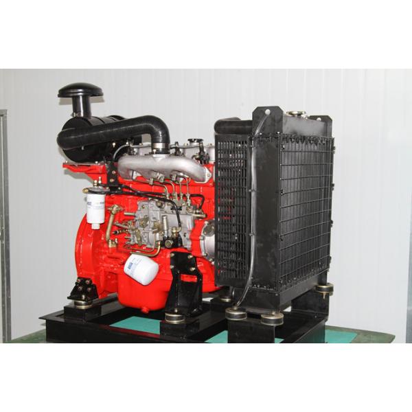Quality 3000rpm ISUZU technology 4BD diesel engine prime power  from 72KW to 100KW for power of  the fire fighting pump in red for sale