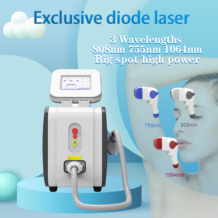 China Fda Approved 808 Diode Laser Hair Removal Machine for sale