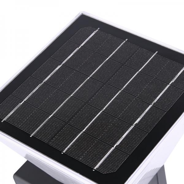 Quality 20W Square Deck to Dawn Solar Powered Wall Lights Upgraded Solar Fence Lamp for sale