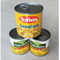 China Nutritious Natural Taste Canned Sweet Corn With No Food Additive factory