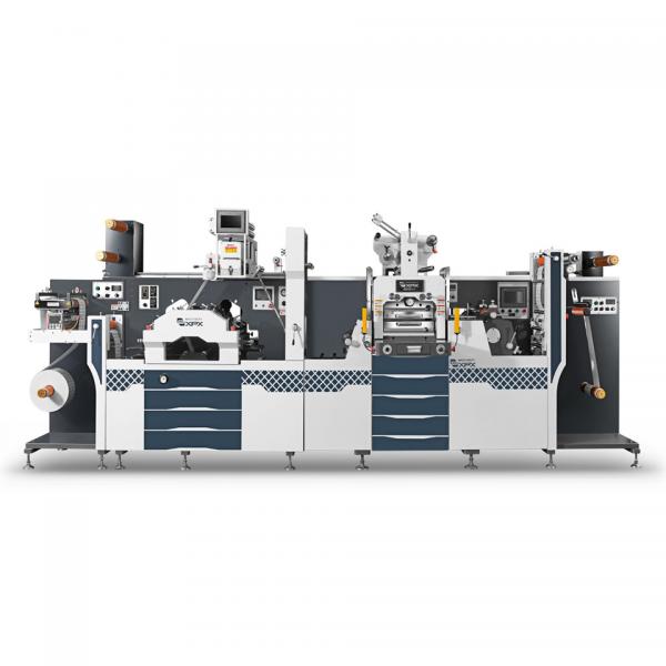 Quality Barcode Paper Label Die Cutting Machine Automated High Speed for sale