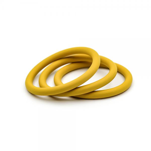 Quality FFKM HNBR Rubber O Ring Seals , Compression Molding Mechanical Gasket for sale