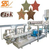 China 200-260kg/h Double Screw Food Extruder Floating Fish Feed Production Line Machine for sale