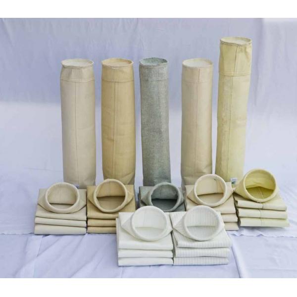Quality Industrial Air Pocket  Polyester Filter Bag 450GSM~550GSM Customized Size for sale