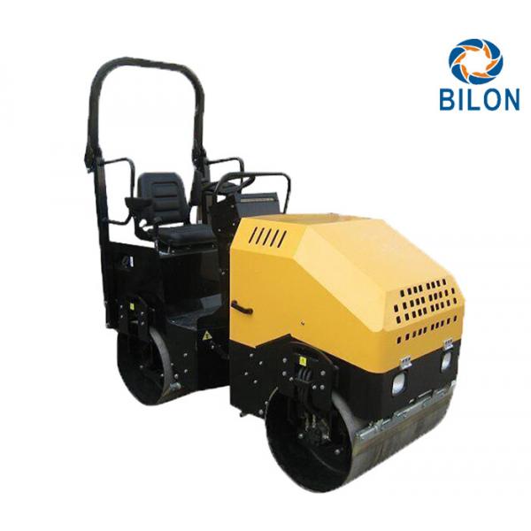 Quality Unique 1 Ton Full Hydraulic Compactor Vibratory Roller Electric Start - Up for sale