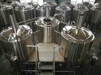 China 15 BBL Microbrewery Brewing Equipment Direct Fired / Steam Three Vessels factory