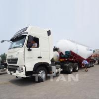 China 42 cbm bulk semi trailer bulk cement trailers sale bulk tank trailers for sale factory