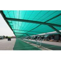 China Dark Green Sun Shade Hdpe Netting For Parking Lot 85gsm - 300gsm factory