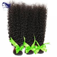 China Kinky Curly Virgin Indian Hair Extensions Micro Weft 8A Grade Hair factory