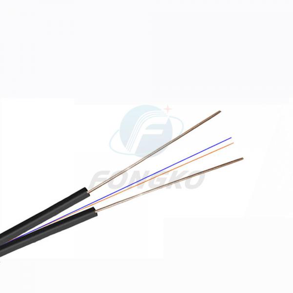 Quality Lszh Single Core FTTH Indoor Fiber Optic Cable GJXH Communication Pigtail for sale