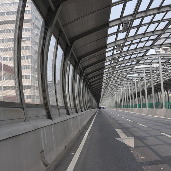 Quality Road Highway Acrylic Sheet Sound Barrier Fence Noise Barrier 15mm 18mm for sale