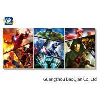 China Spider-Man Movie Star 3d Poster For Decorative Picture , Creative Pet Dog 3d Photo factory