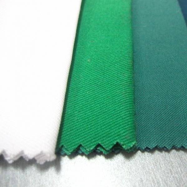 Quality 150-160gsm Woven Polyester Cotton Spandex Fabric Twill For Casual Wear 32*32+40D for sale