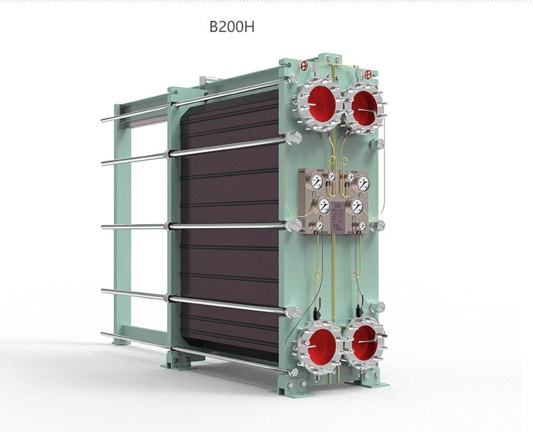 China B200H Series Gasketed Plate Heat Exchanger SUS316L For Chemical Industry factory