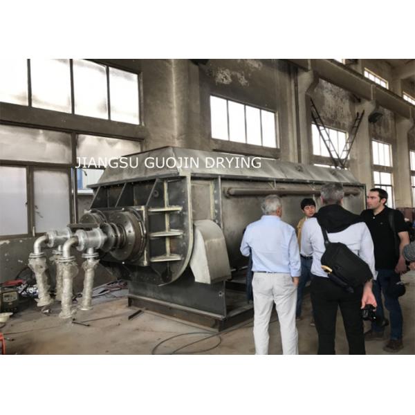 Quality Sludge Continuous Hollow Paddle Dryer With 95% Thermal Efficiency for sale