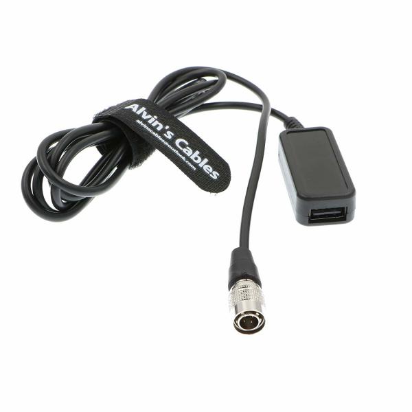 Quality Alvin's Cables 4 Pin Hirose Male to USB Female Converter 5V Cable from Audio Mixer Charge Phone Pad Tablet for sale