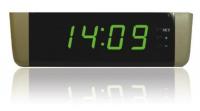 China LED Bus digital clock showing time date temperature humidity City bus ceiling build clock coach clock factory