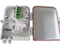 Buy cheap 1x8 / 1X16 PLC Wall Mounted ftth distribution box with PLC Splitter from wholesalers