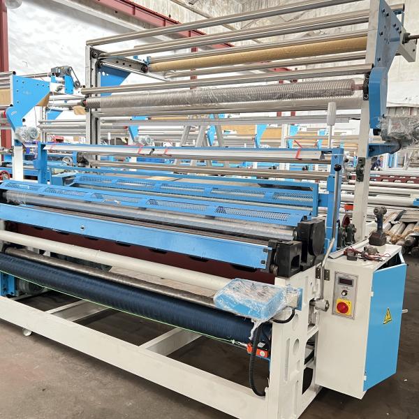 Quality Horizontal Fabric Inspection Machine Textile Rolling And Cutting Machine for sale