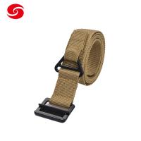 China Army Double Layer Military Tactical Belt With Alloy Buckle For Training factory