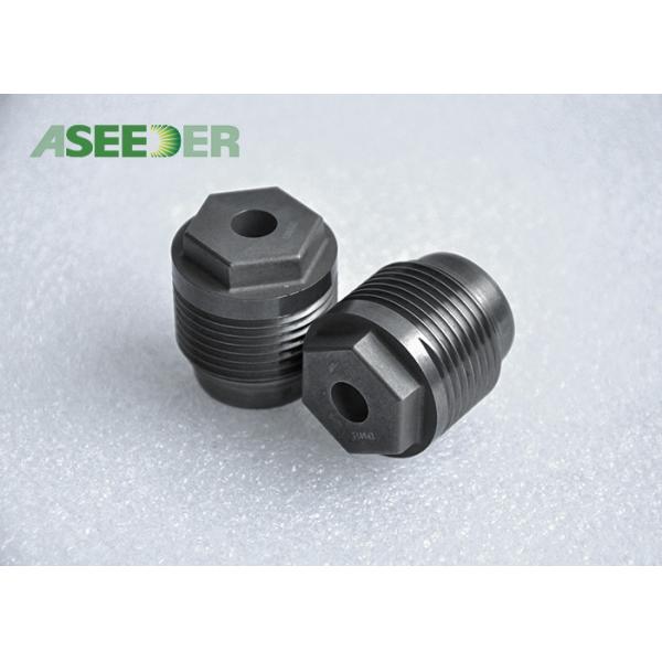 Quality Cemented Tungsten Carbide Thread Nozzle Long Lifespan For Oil Field Drilling Tool for sale