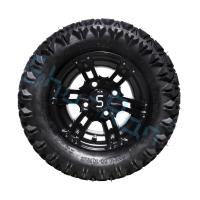 china 20*10-10 All Terrain Golf Cart Tires And Wheels Aluminum Alloy 10 Inch 4 PLY