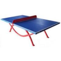 China Official Resin Tennis Table With Standard Double Rainbow Frame factory