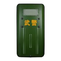 China Police Anti Riot Aluminiun Alloy Metal Shield with watching window factory