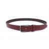 China Fashionable Handmade Embossed 100% Cow Leather Belt For Work Business factory