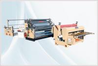 China Single Facer Corrugating Line, Mill Roll Stand + Single Facer + Rotary Cutter factory