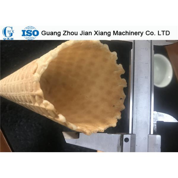 Quality High Precision Automatic Ice Cream Cone Making Machine Less Gas Consumption for sale
