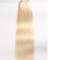 China Hot Selling Remy Double Drawn Weft Full cuticles 100%hand tied virgin Brazilian hair weft factory