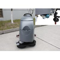Quality Two Brushes Commercial Floor Cleaning Machines With Solution Level Checking Hose for sale