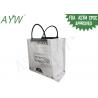 China Side Gusset Flat Bottom Portable Shopping Bag PET With Handle / Customized Logo Printing factory