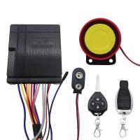China 12V One Way Motorcycle Alarm System Anti Cut One Click Start factory
