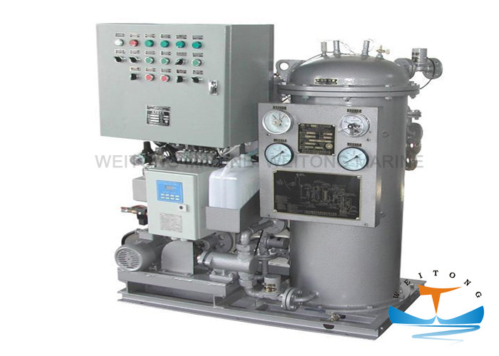 China Solas Approval Oily Water Bilge Separator , Fuel Oil Separator Marine 0.05-2.0 Capacity factory