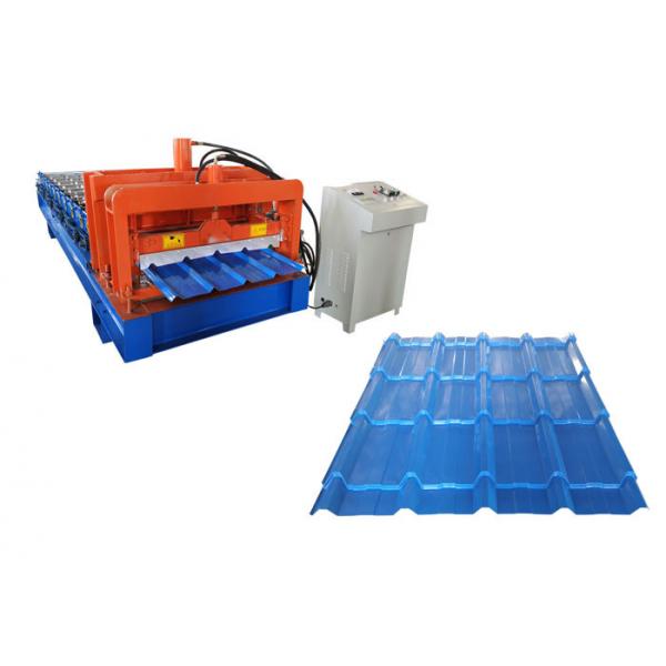 Quality Light Weight Glazed Tile Roll Forming Machine Side Wall Thickness 16mm Roofing for sale