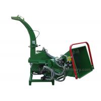 China 50 HP 4 Inch Wood Chipper With Shear Bolt , PTO Shaft Hydraulic Feeding 3 Point Chipper factory